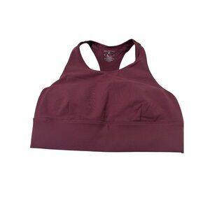 Made for Italic Sport Bra Mauve Pink Race back size XL NWT
